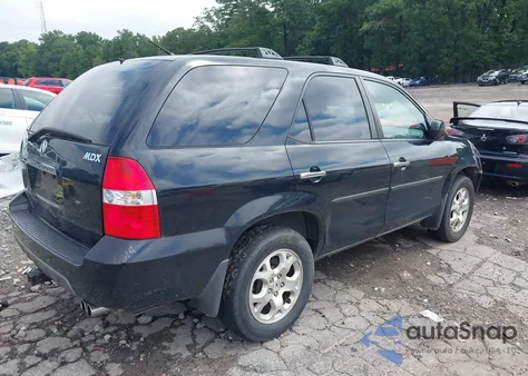 2002 Acura Mdx Touring z USA, uszkodzony, nr VIN 2HNYD18682H530618